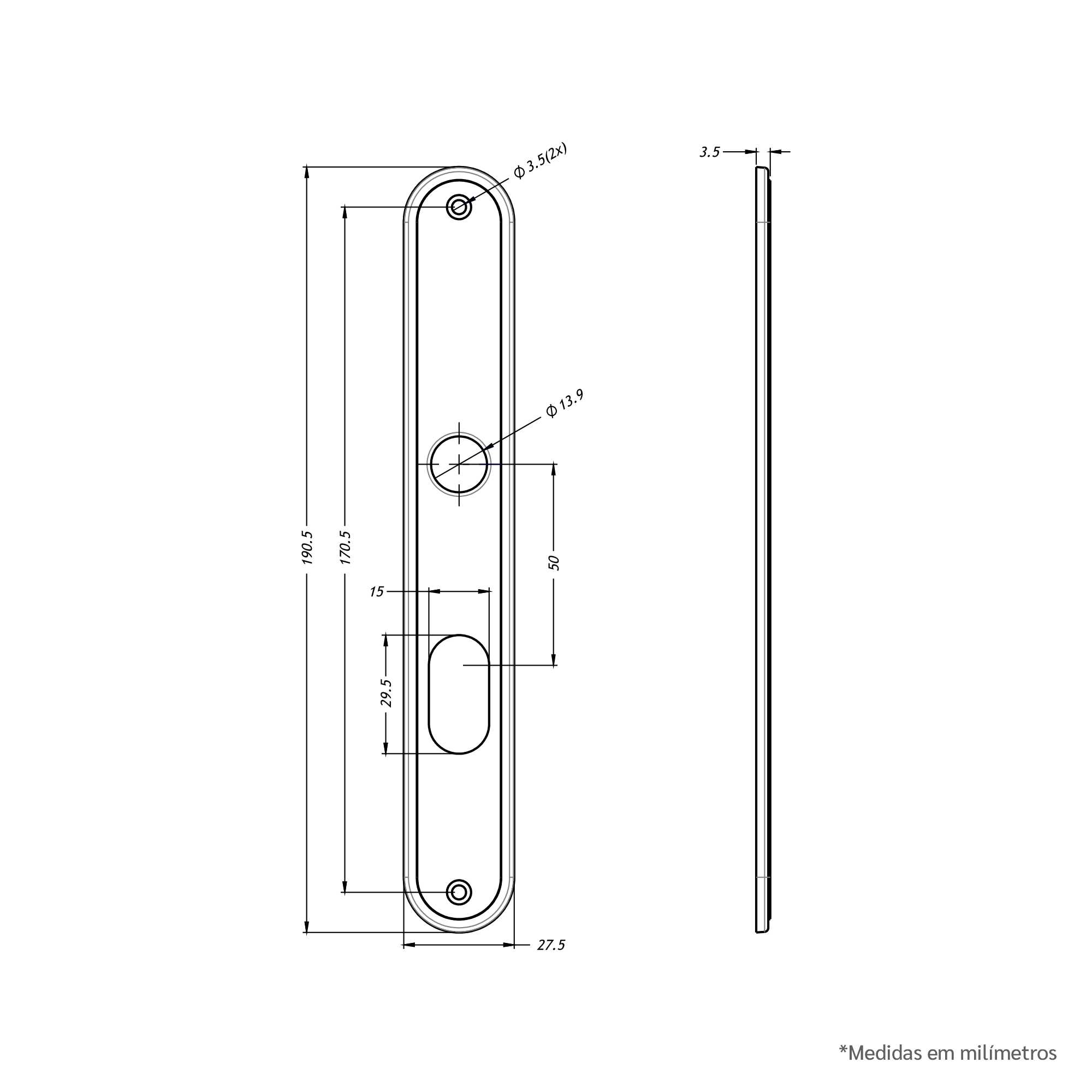 Fechadura 601/33 – Stam