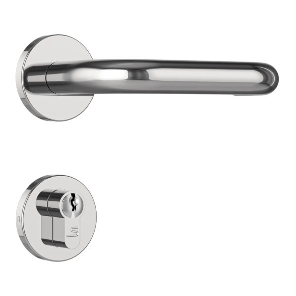 Fechadura - Fortinox 5300 - Externa - Inox Polido - img01