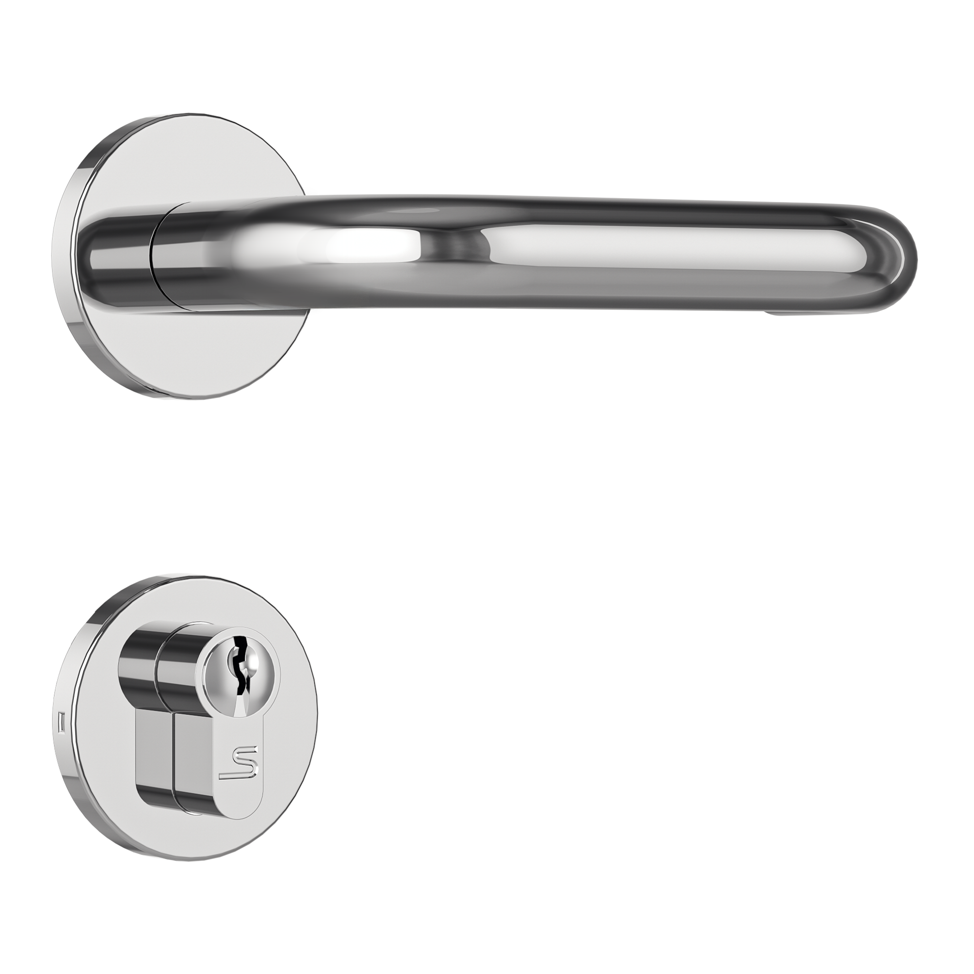 Fechadura - Fortinox 5300 - Externa - Inox Polido - img01