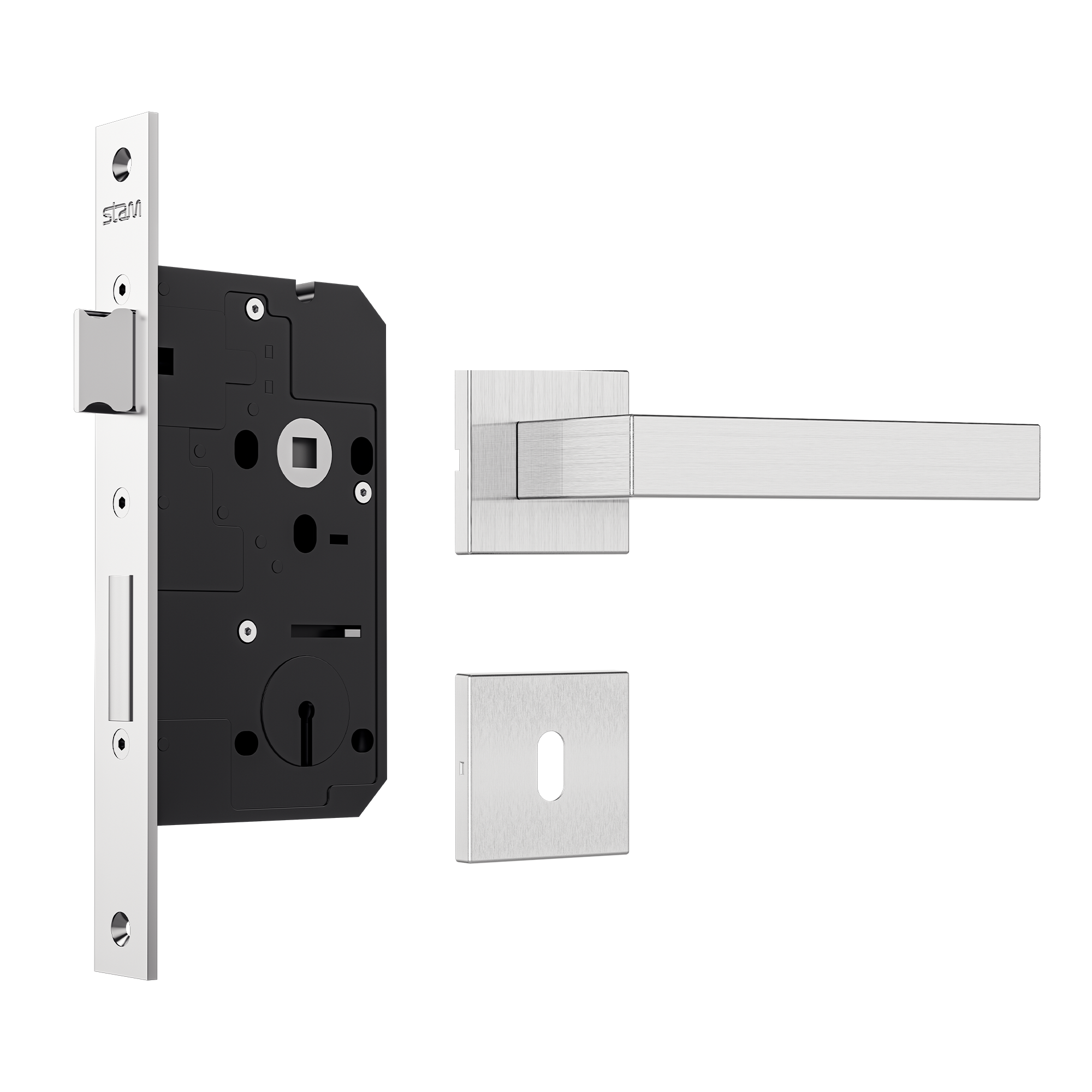 Fechadura - Fortinox 5200 - Interna - Inox Escovado - img03