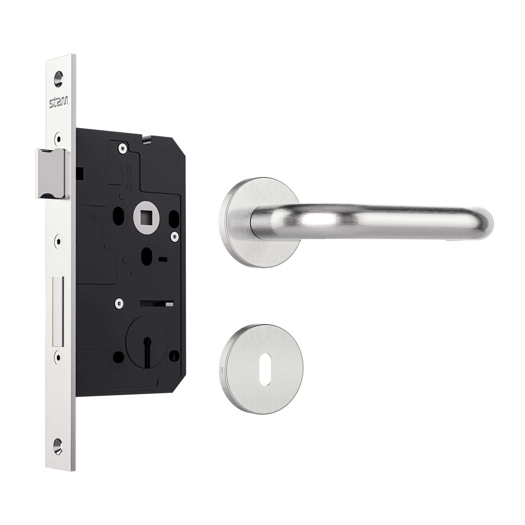 Fechadura - Fortinox 5300 - Interna - Inox Escovado - img03