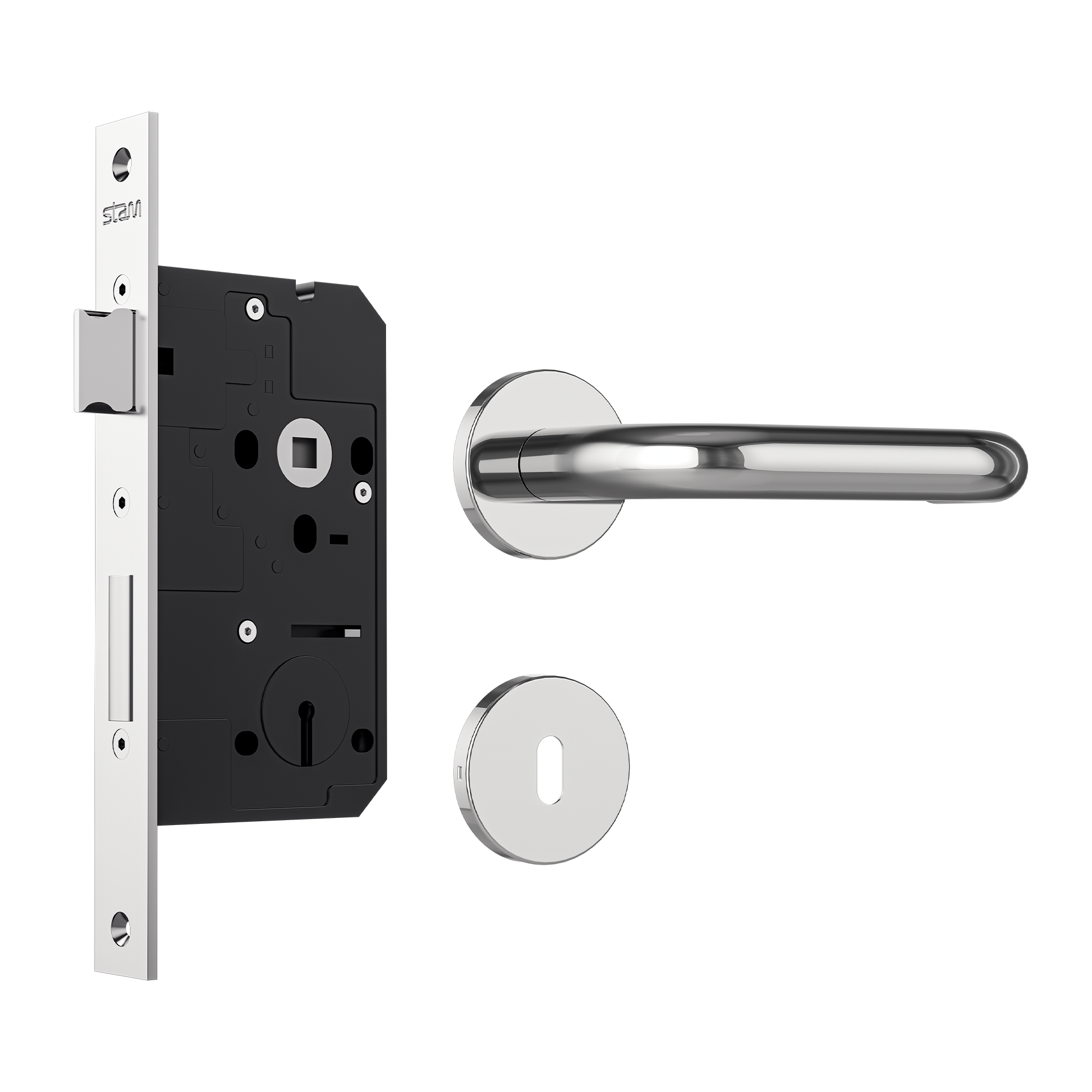 Fechadura - Fortinox 5300 - Interna - Inox Polido - img03